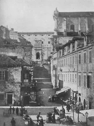 Kościół Jezuitów i Szpital Wojskowy, Ragusa, 1913