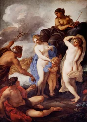 „Sąd Paryża”, obraz Daniela Seitera, Chiswick House, Londyn