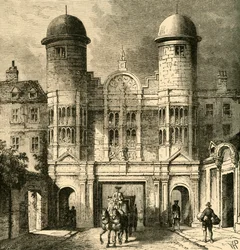Brama King Street, Whitehall, 1881.