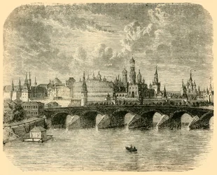 Kreml, Moskwa, 1890.