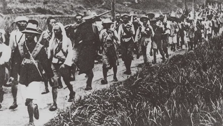 Wojska Kuomintangu zdobyły Pekin w czerwcu 1928 r.