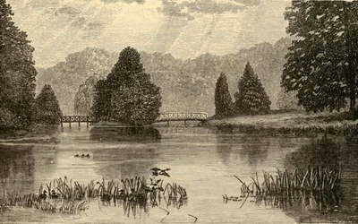 Jezioro, Blenheim, 1898.