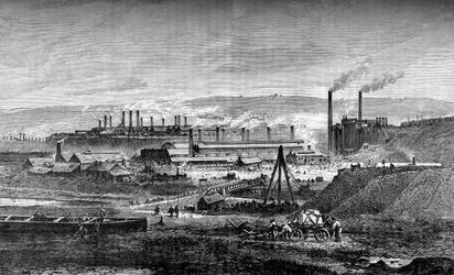 Huta Landore Siemens, c1880