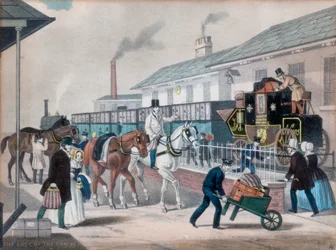 Ostatni z trenerów, ok. 1840 r.
