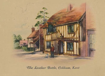 Skórzana butelka, Cobham, Kent, 1939