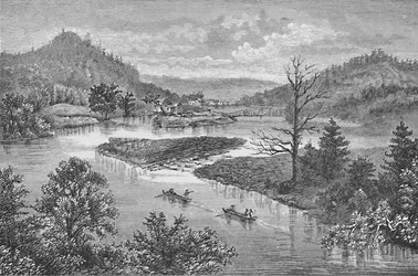 Mała Juniata - Tyrone w oddali, 1883
