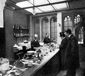 Lobby Bar, Izba Gmin, Westminster, Londyn, c1905