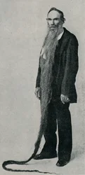 Najdłuższa broda w historii, 1896, 1910