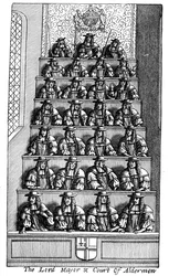 Lord burmistrz i sąd radnych, Londyn, 1681 1894