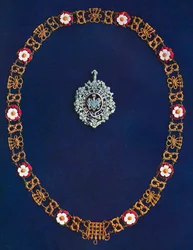 Odznaka i kołnierz Lords Mayors, 1916