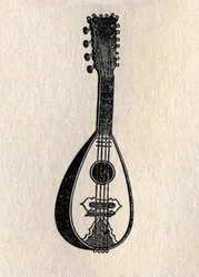 Mandolina, 1895.