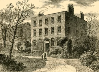 Dwór, Dalston, ok. 1876.