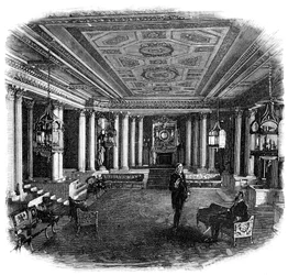 Sala Marmurowa, Pałac Buckingham, 1900