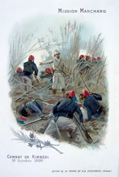 Wyprawa Marchand: walka w Kimbedi, Kongo, 19 października 1896