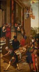 Męczeństwo św. Erazma, 1500.