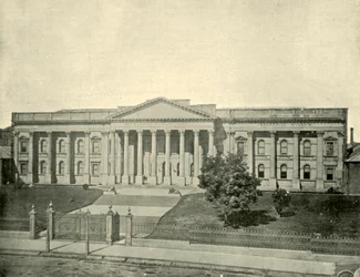 Biblioteka Publiczna w Melbourne, 1901.