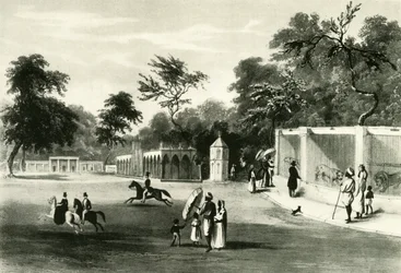 Menażeria w Barrackpore Park, 1820, 1925.