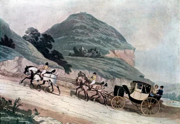 Nowo wybrany poseł w drodze do Izby Gmin 1835, c1920