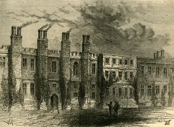 Stary dwór w Chelsea, ok. 1876 r.