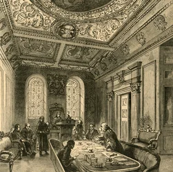 Stary dwór radnych, Guildhall, 1897.