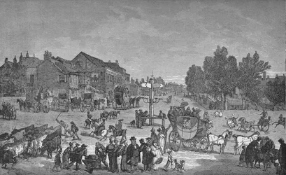 Stary Słoń i Zamkowa Karczma, ok. 1785, 1912 r.
