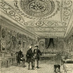 Stary pokój w Evanss., 1881.