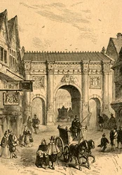 Stara drewniana świątynia, 1897.