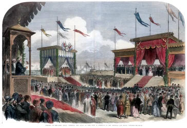 Otwarcie Kanału Sueskiego, Port Said, Egipt, 17 listopada 1869 r.
