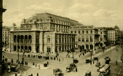 Opera, Wiedeń, Austria, ok. 1935.