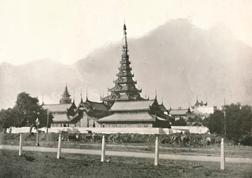 Pałac, Mandalaj, 1900.