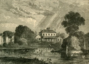 Pawilon, Hans Place, 1800, c1876.