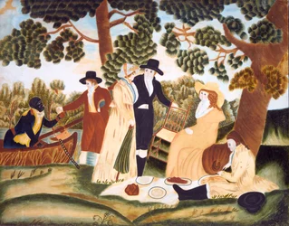 Piknik, ok. godz. 1800.