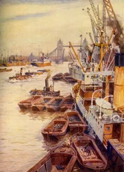 Basen londyński, ok. 1948.