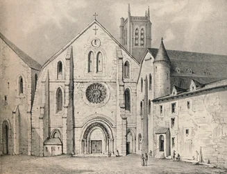 Portal opactwa św Genevieve, 1915