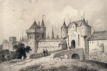 Porte St Honoré w XIII wieku, 1915