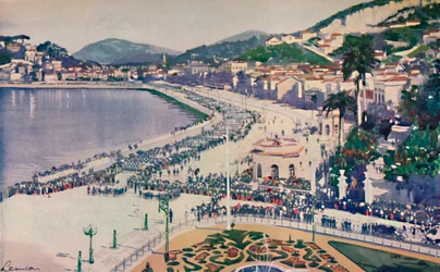 Praia da Lapa i Praca da Gloria, 1914