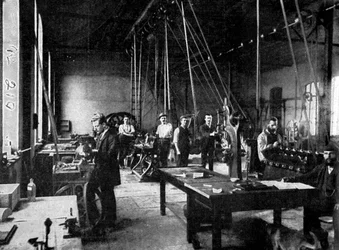 Mennica w Pretorii przed przejęciem jej przez Brytyjczyków, Transwal, RPA, 1900