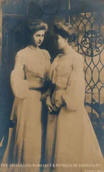 Księżniczki Margaret i Patricia z Connaught, ok. 1900.