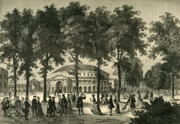 Rotunda, Ogrody Ranelagh, ok. 1876 r.