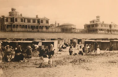 Rezydencja królewska i esplanada, ok. 1928