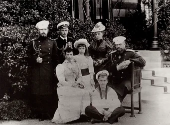 Rosyjska rodzina cesarska, ok. 1892–1894 r.