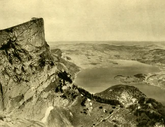 Schafberg i Mondsee, Górna Austria, ok. 1935.