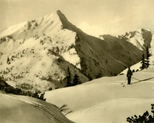 Schoberspitze, Styria, Austria, ok. 1935.