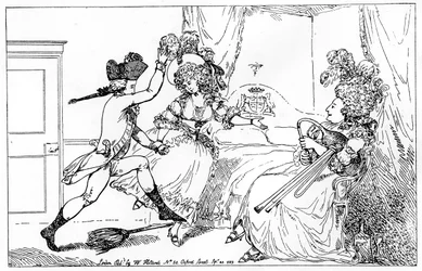Wesele szkockie, XVIII wiek