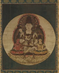 Tajna piątka Bodhisattwów Gohimitsu Bosatsu, 1200s.
