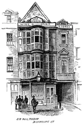 Dom publiczny Sir Paula Pindara, Bishopsgate Street, Londyn, 1887