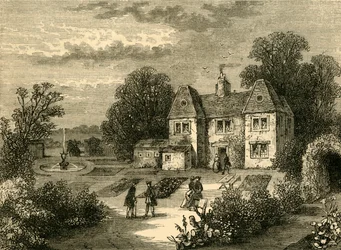 Wiosenny ogród, koniec świata, c1876.