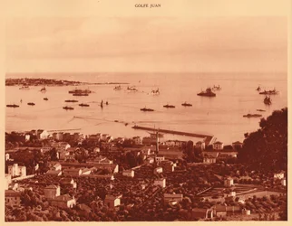 Eskadra w Roadstead, Golfe-Juan, 1930.
