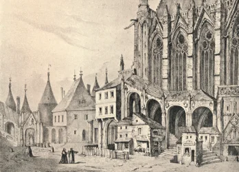 Klatka schodowa Sainte-Chapelle, 1700 1915