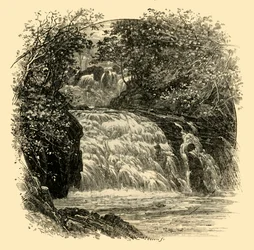 Wodospad Jaskółki, 1898.